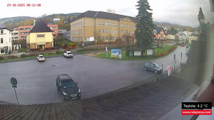 Město Rokytnice nad Jizerou - Střed obce Rokytnice nad Jizerou - 29.10.2025 v 07:15 Město Rokytnice nad Jizerou - Střed obce Rokytnice nad Jizerou - 29.10.2025 v 07:15