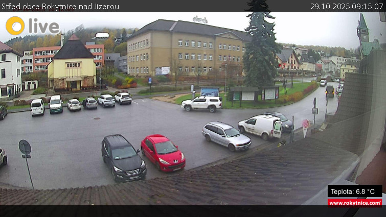 Město Rokytnice nad Jizerou - Střed obce Rokytnice nad Jizerou - 29.10.2025 v 09:15 Město Rokytnice nad Jizerou - Střed obce Rokytnice nad Jizerou - 29.10.2025 v 09:15