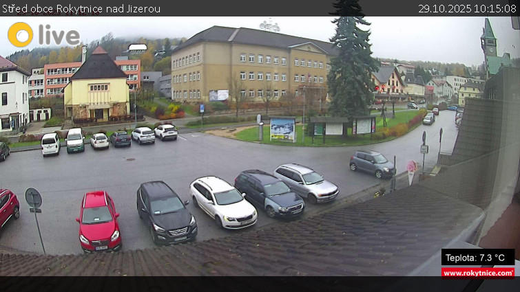Město Rokytnice nad Jizerou - Střed obce Rokytnice nad Jizerou - 29.10.2025 v 10:15 Město Rokytnice nad Jizerou - Střed obce Rokytnice nad Jizerou - 29.10.2025 v 10:15