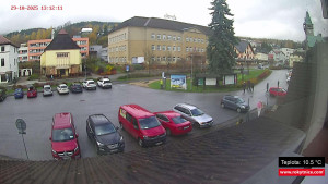 Město Rokytnice nad Jizerou - Střed obce Rokytnice nad Jizerou - 29.10.2025 v 12:15 Město Rokytnice nad Jizerou - Střed obce Rokytnice nad Jizerou - 29.10.2025 v 12:15