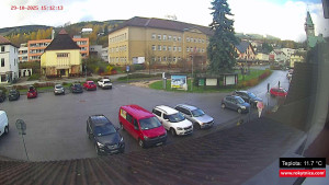 Město Rokytnice nad Jizerou - Střed obce Rokytnice nad Jizerou - 29.10.2025 v 14:15 Město Rokytnice nad Jizerou - Střed obce Rokytnice nad Jizerou - 29.10.2025 v 14:15