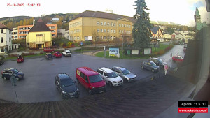 Město Rokytnice nad Jizerou - Střed obce Rokytnice nad Jizerou - 29.10.2025 v 14:45 Město Rokytnice nad Jizerou - Střed obce Rokytnice nad Jizerou - 29.10.2025 v 14:45