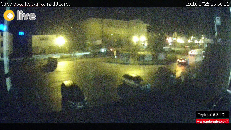 Město Rokytnice nad Jizerou - Střed obce Rokytnice nad Jizerou - 29.10.2025 v 18:30 Město Rokytnice nad Jizerou - Střed obce Rokytnice nad Jizerou - 29.10.2025 v 18:30