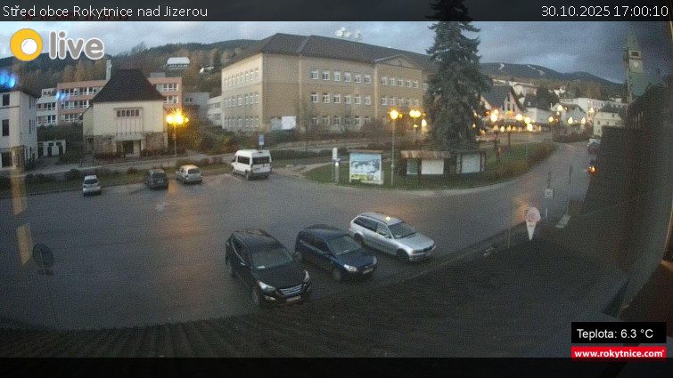 Město Rokytnice nad Jizerou - Střed obce Rokytnice nad Jizerou - 30.10.2025 v 17:00 Město Rokytnice nad Jizerou - Střed obce Rokytnice nad Jizerou - 30.10.2025 v 17:00