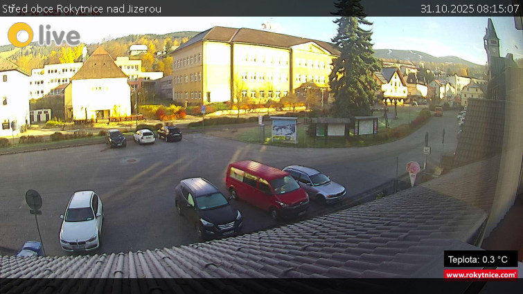 Město Rokytnice nad Jizerou - Střed obce Rokytnice nad Jizerou - 31.10.2025 v 08:15 Město Rokytnice nad Jizerou - Střed obce Rokytnice nad Jizerou - 31.10.2025 v 08:15