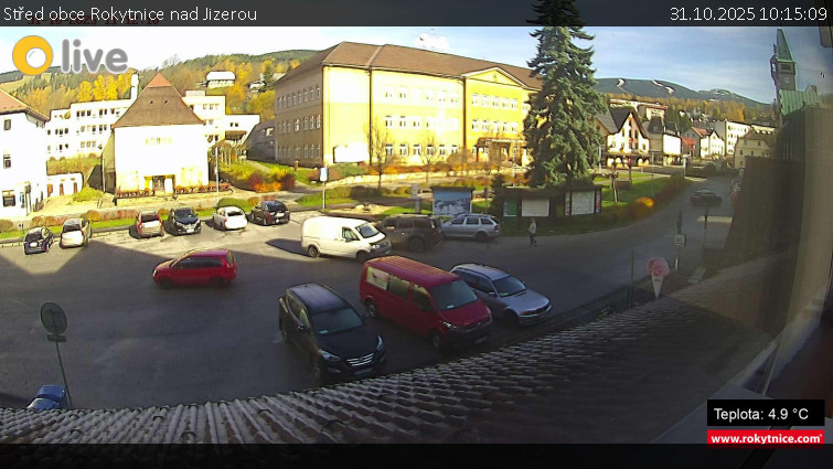 Město Rokytnice nad Jizerou - Střed obce Rokytnice nad Jizerou - 31.10.2025 v 10:15 Město Rokytnice nad Jizerou - Střed obce Rokytnice nad Jizerou - 31.10.2025 v 10:15
