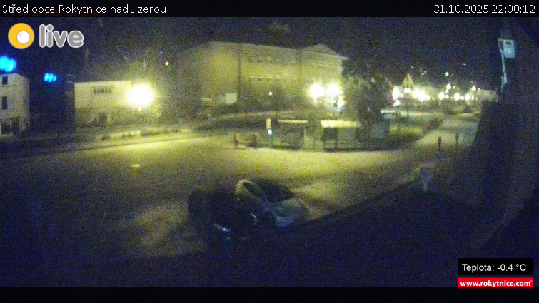 Město Rokytnice nad Jizerou - Střed obce Rokytnice nad Jizerou - 31.10.2025 v 22:00 Město Rokytnice nad Jizerou - Střed obce Rokytnice nad Jizerou - 31.10.2025 v 22:00