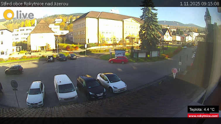 Město Rokytnice nad Jizerou - Střed obce Rokytnice nad Jizerou - 1.11.2025 v 09:15 Město Rokytnice nad Jizerou - Střed obce Rokytnice nad Jizerou - 1.11.2025 v 09:15