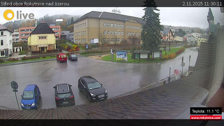 Město Rokytnice nad Jizerou - Střed obce Rokytnice nad Jizerou - 2.11.2025 v 11:30 Město Rokytnice nad Jizerou - Střed obce Rokytnice nad Jizerou - 2.11.2025 v 11:30