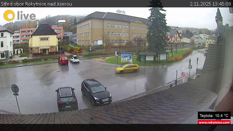 Město Rokytnice nad Jizerou - Střed obce Rokytnice nad Jizerou - 2.11.2025 v 13:45 Město Rokytnice nad Jizerou - Střed obce Rokytnice nad Jizerou - 2.11.2025 v 13:45