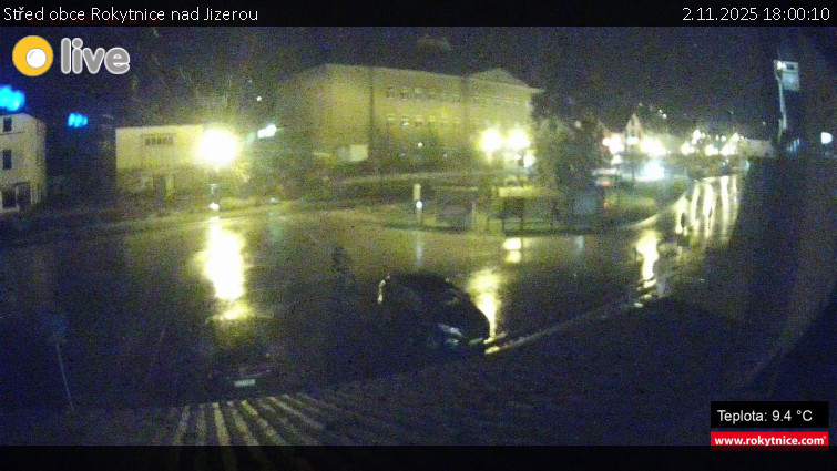 Město Rokytnice nad Jizerou - Střed obce Rokytnice nad Jizerou - 2.11.2025 v 18:00 Město Rokytnice nad Jizerou - Střed obce Rokytnice nad Jizerou - 2.11.2025 v 18:00