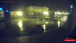 Střed obce Rokytnice nad Jizerou