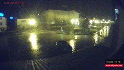 Střed obce Rokytnice nad Jizerou