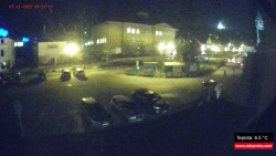 Střed obce Rokytnice nad Jizerou