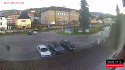 Střed obce Rokytnice nad Jizerou