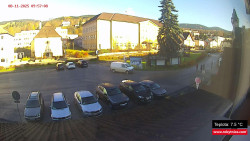 Střed obce Rokytnice nad Jizerou