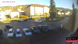 Střed obce Rokytnice nad Jizerou