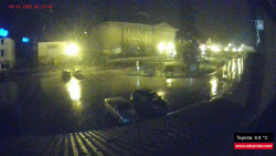 Střed obce Rokytnice nad Jizerou