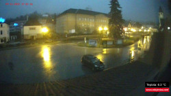 Střed obce Rokytnice nad Jizerou