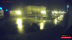 Střed obce Rokytnice nad Jizerou