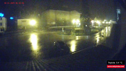 Střed obce Rokytnice nad Jizerou