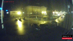 Střed obce Rokytnice nad Jizerou