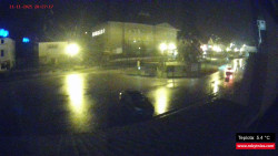 Střed obce Rokytnice nad Jizerou