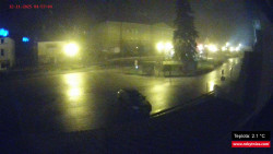 Střed obce Rokytnice nad Jizerou