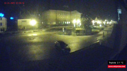 Střed obce Rokytnice nad Jizerou