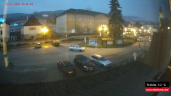 Střed obce Rokytnice nad Jizerou