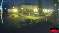 Střed obce Rokytnice nad Jizerou