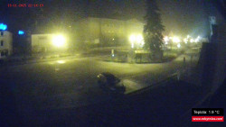 Střed obce Rokytnice nad Jizerou