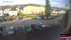 Střed obce Rokytnice nad Jizerou