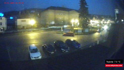 Střed obce Rokytnice nad Jizerou