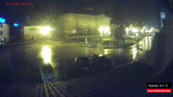 Střed obce Rokytnice nad Jizerou