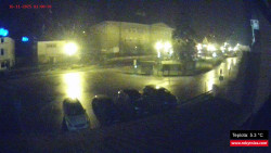 Střed obce Rokytnice nad Jizerou