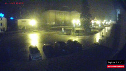 Střed obce Rokytnice nad Jizerou