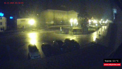 Střed obce Rokytnice nad Jizerou