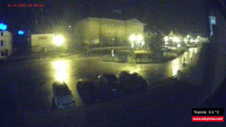 Střed obce Rokytnice nad Jizerou