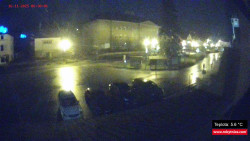 Střed obce Rokytnice nad Jizerou