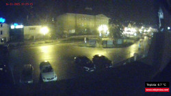 Střed obce Rokytnice nad Jizerou