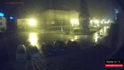 Střed obce Rokytnice nad Jizerou