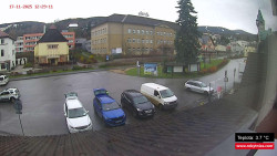 Střed obce Rokytnice nad Jizerou