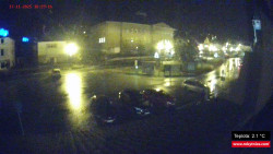 Střed obce Rokytnice nad Jizerou