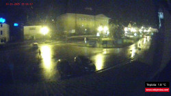 Střed obce Rokytnice nad Jizerou