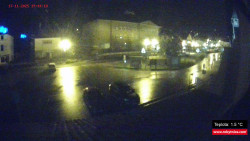 Střed obce Rokytnice nad Jizerou