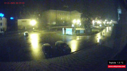 Střed obce Rokytnice nad Jizerou