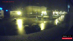 Střed obce Rokytnice nad Jizerou