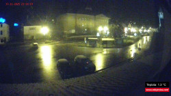 Střed obce Rokytnice nad Jizerou