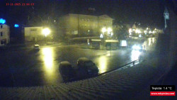 Střed obce Rokytnice nad Jizerou